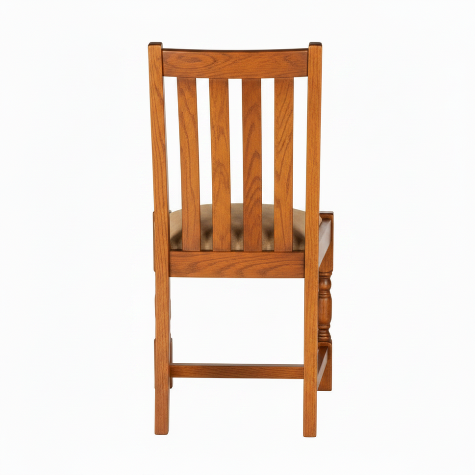 Wickham Wooden Upholstered Side Chair