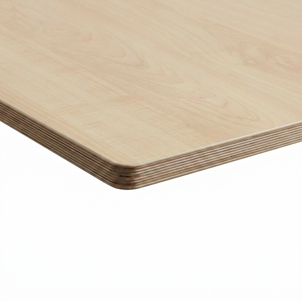 Mountain Maple Ply Edge Effect LaminateTable Top - 25mm