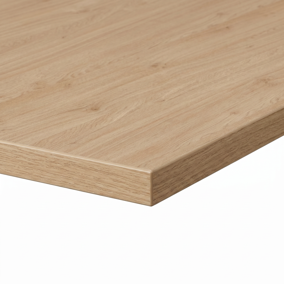 Natural Kendal Oak Restaurant Laminate Table Top - 25mm