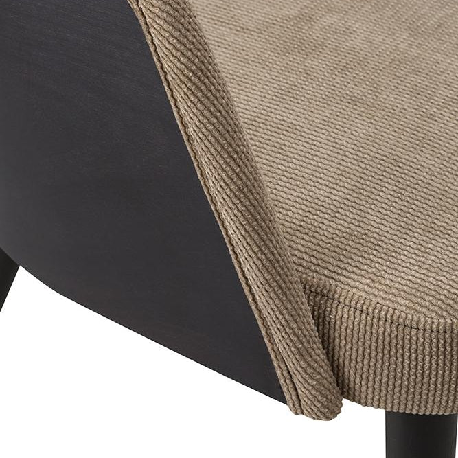 Opal Wooden Upholstered Armchair