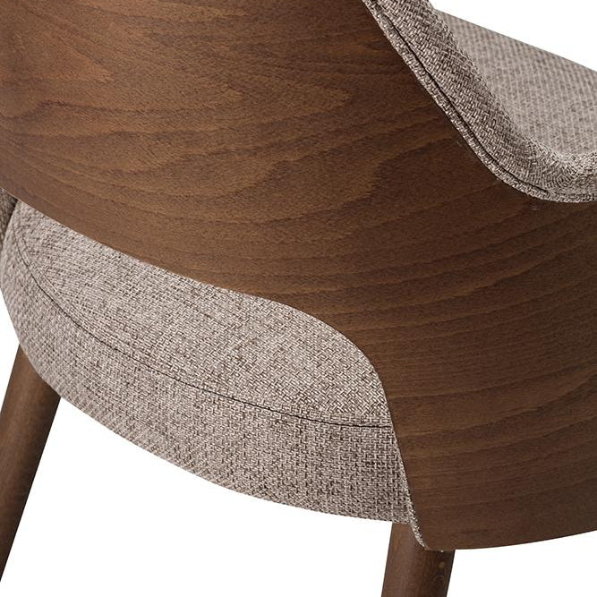 Opal CO Wooden Upholstered Side Chair