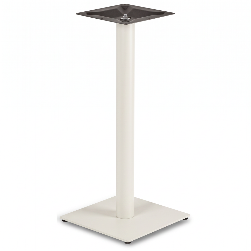 Profile Small Square Cast Iron Table Base - Powdercoated
