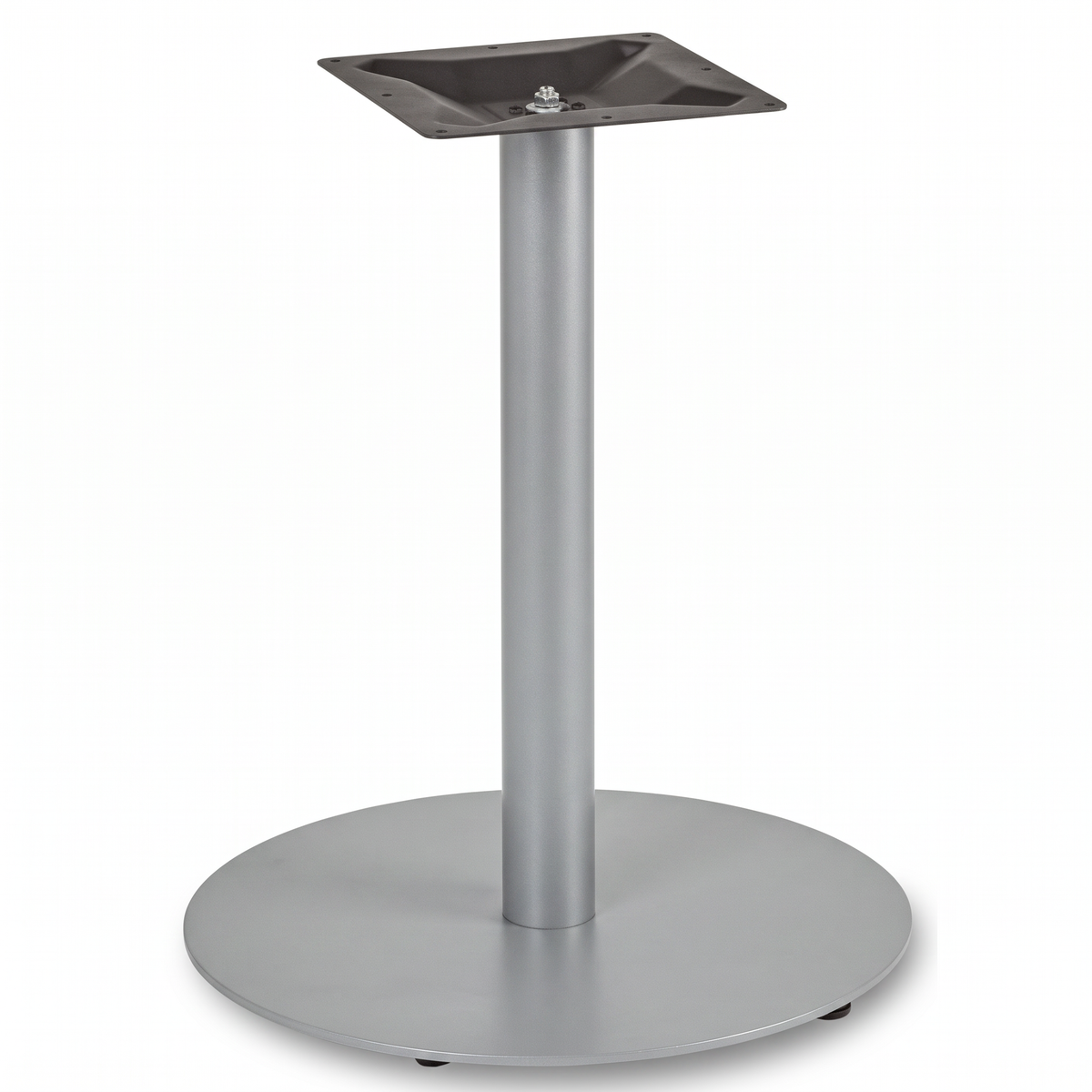 Profile Large Round Cast Iron Table Base - Powdercoated