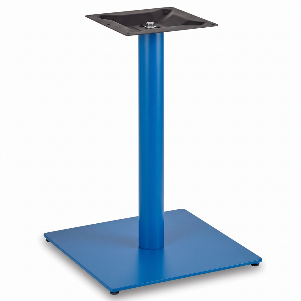 Profile Large Square Cast Iron Table Base - Powdercoated