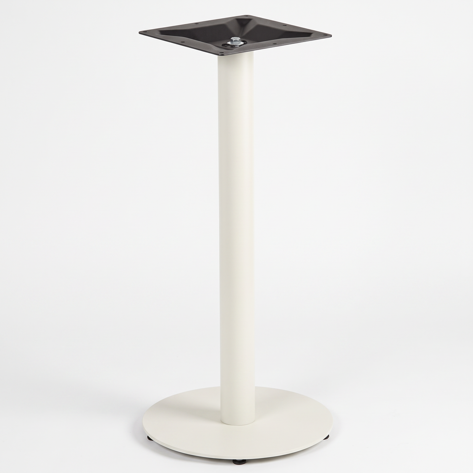 Profile Small Round Cast Iron Table Base - Powdercoated
