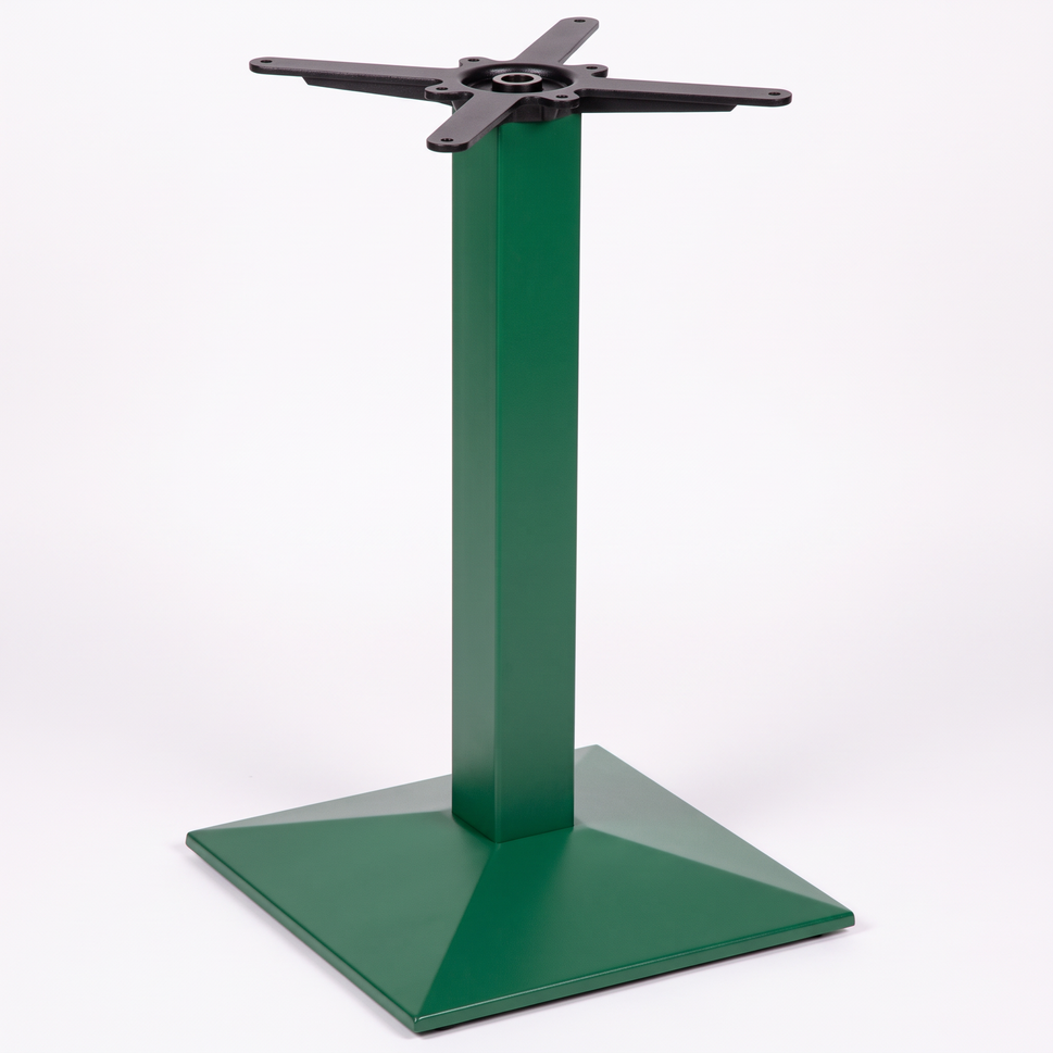 Pyramid Square Cast Iron Table Base - Powdercoated