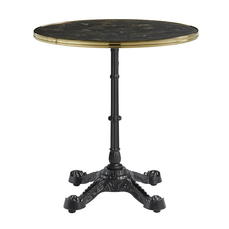 Parisian Grey and Gold Restaurant Table Top - 25mm