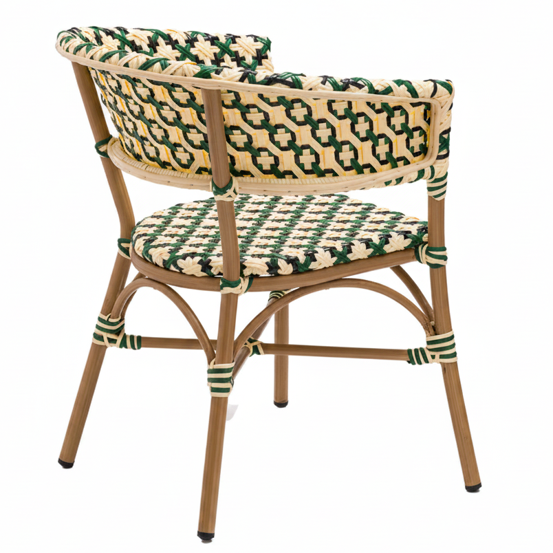 Rose Outdoor Stacking Bistro Armchair