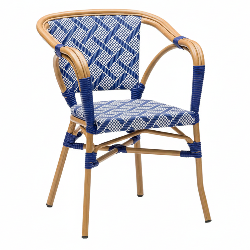 Elisseos Outdoor Bistro Stacking Armchair