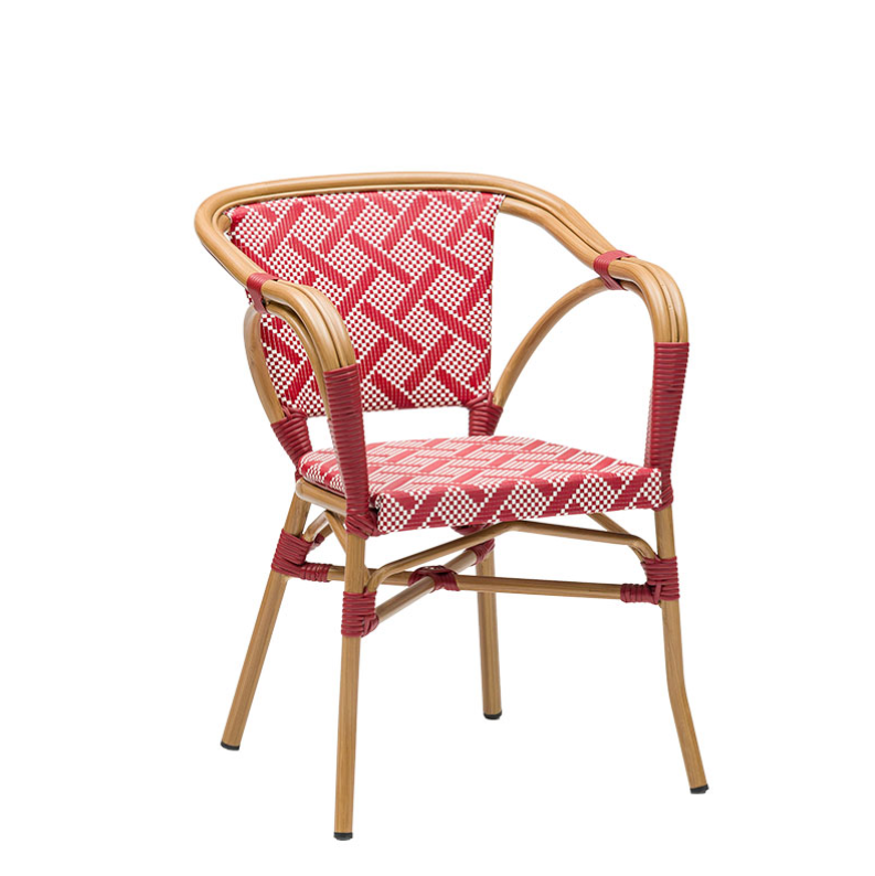 Elisseos Outdoor Bistro Stacking Armchair
