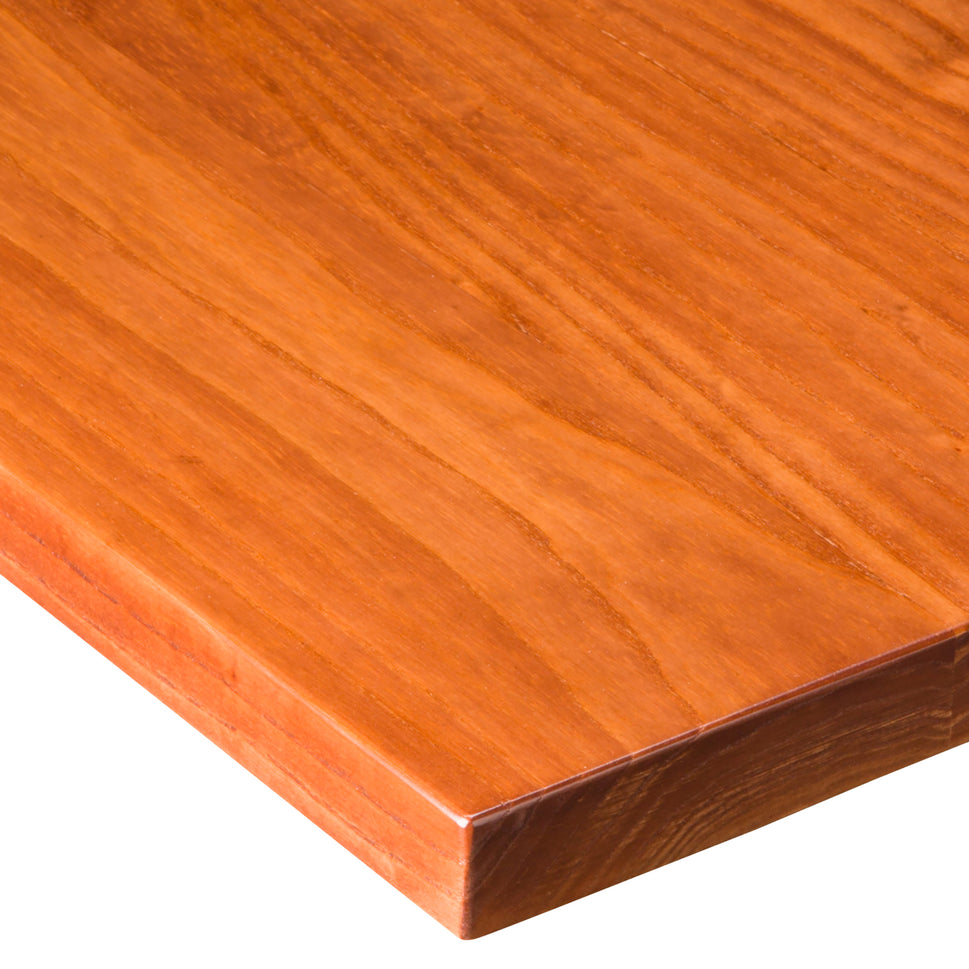 Cognac Ash Stained Solid Wood Table Top - 50mm
