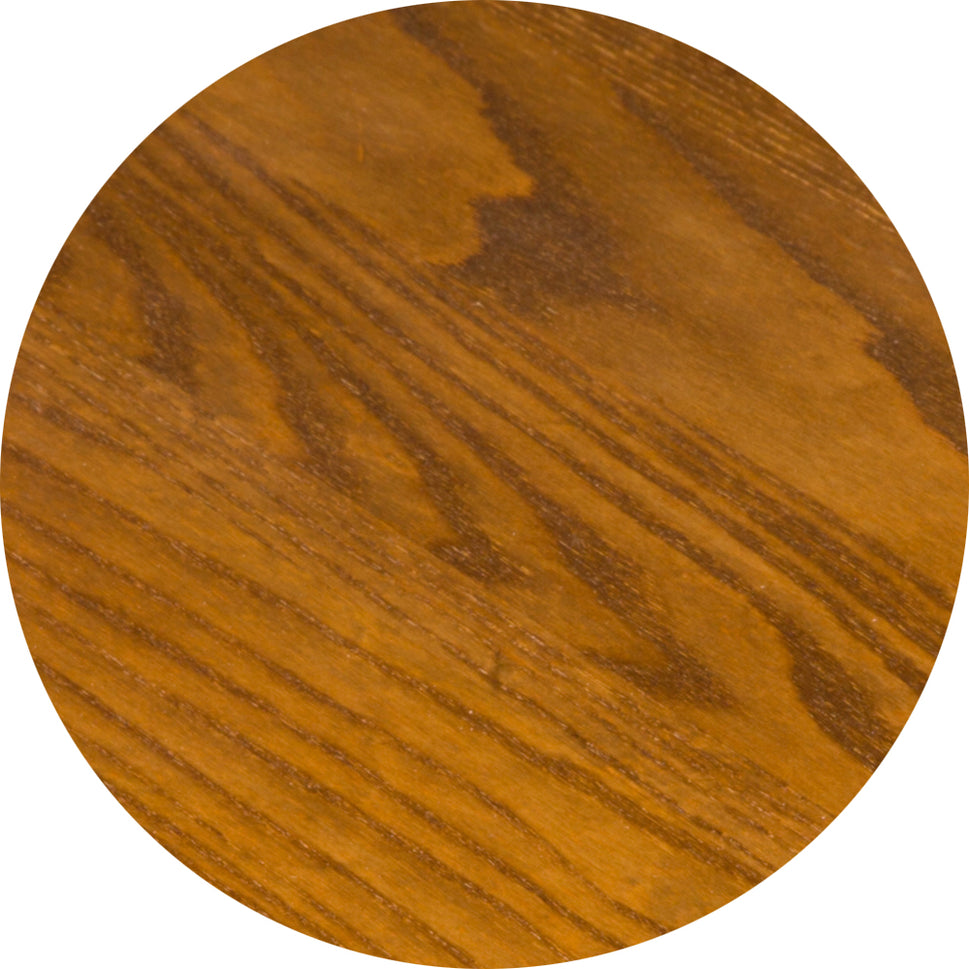 Rustic Oak Ash Stained Solid Wood Table Top - 50mm