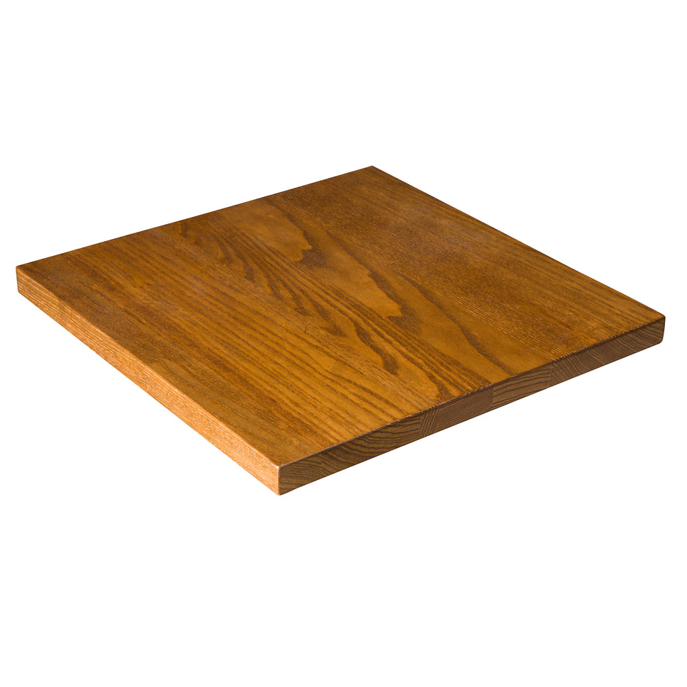 Rustic Oak Ash Stained Solid Wood Table Top - 50mm