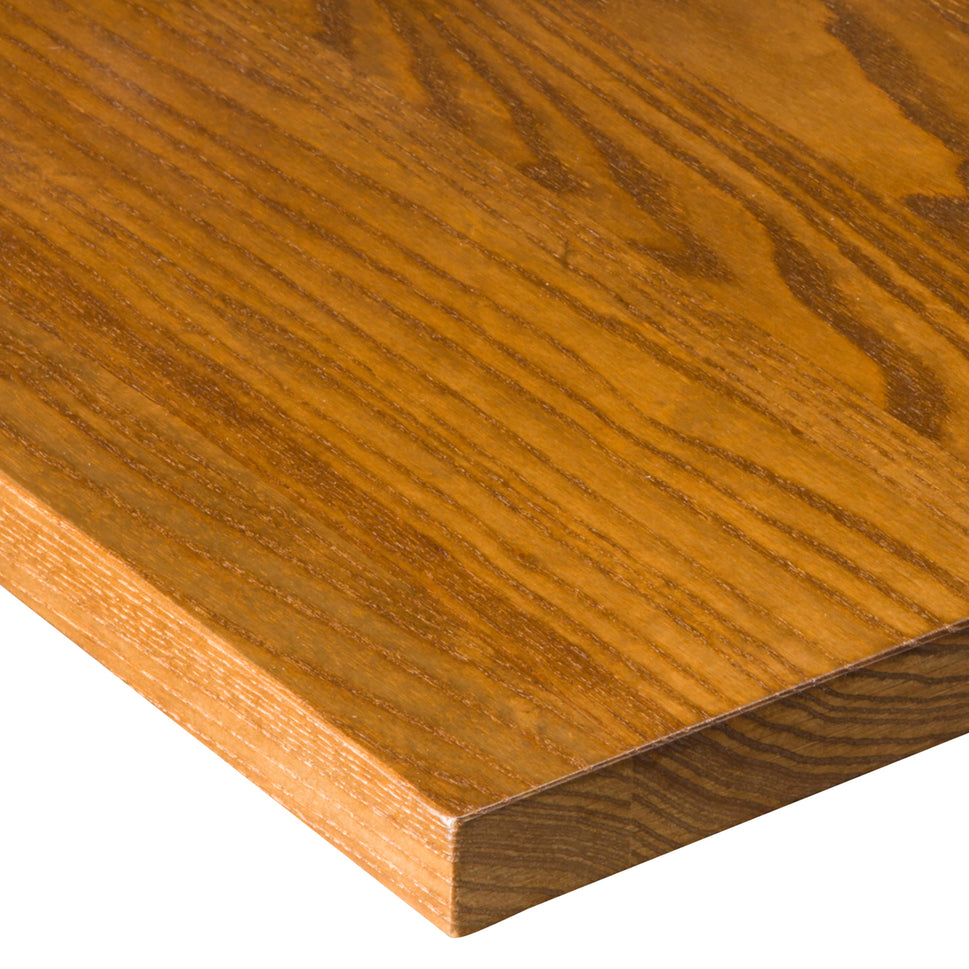 Rustic Oak Ash Stained Solid Wood Table Top - 50mm