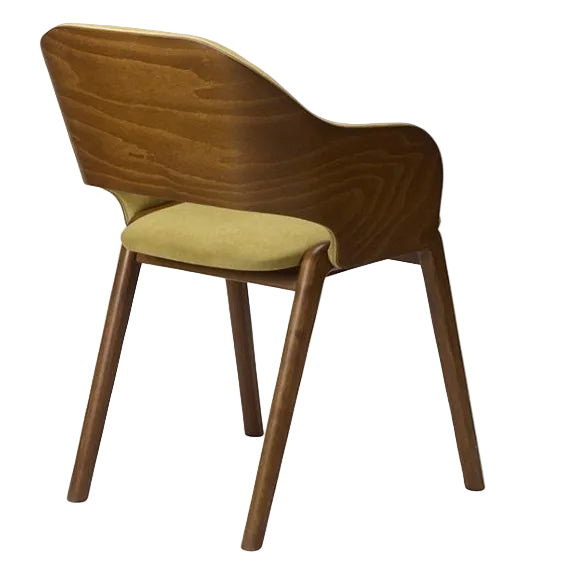 Lane Wooden Upholstered Armchair