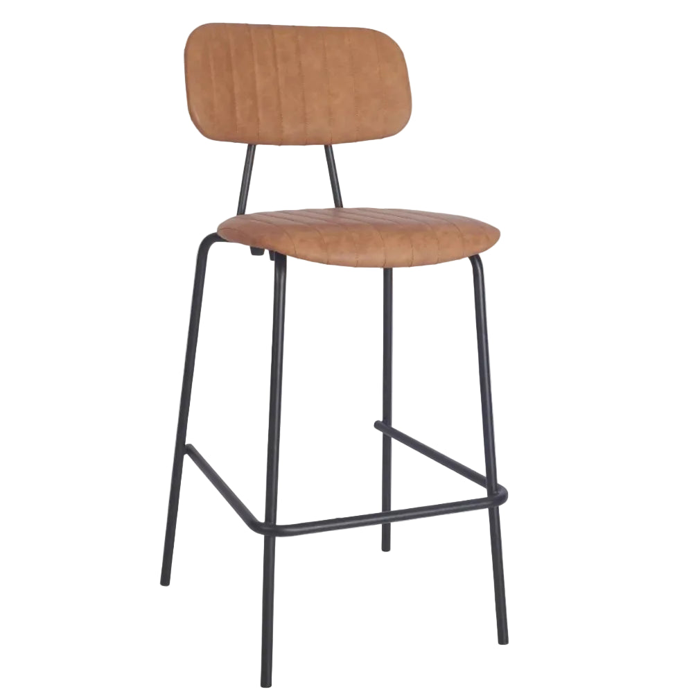Aylesbury Upholstered Medium Height Bar Stool