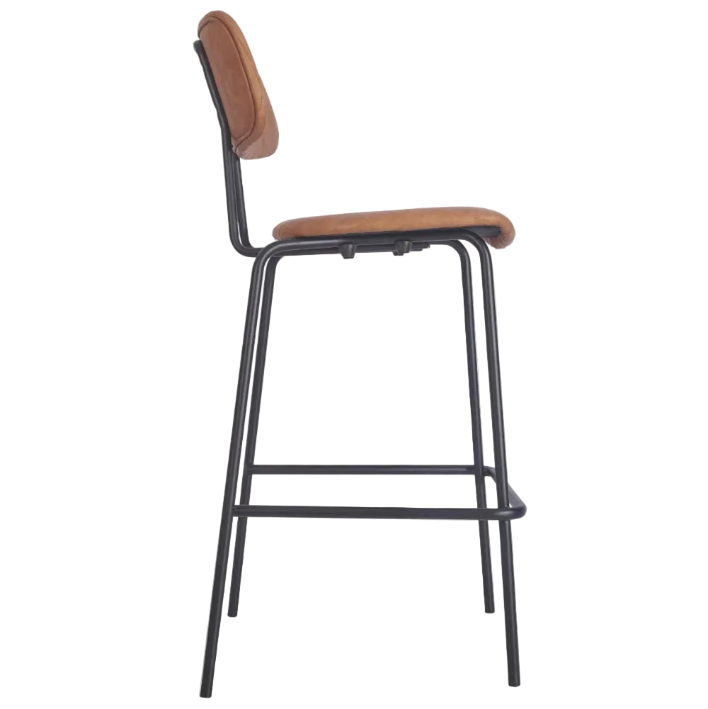 Aylesbury Upholstered Medium Height Bar Stool