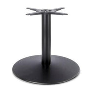 Dome Medium Round Black Cast Iron Table Base