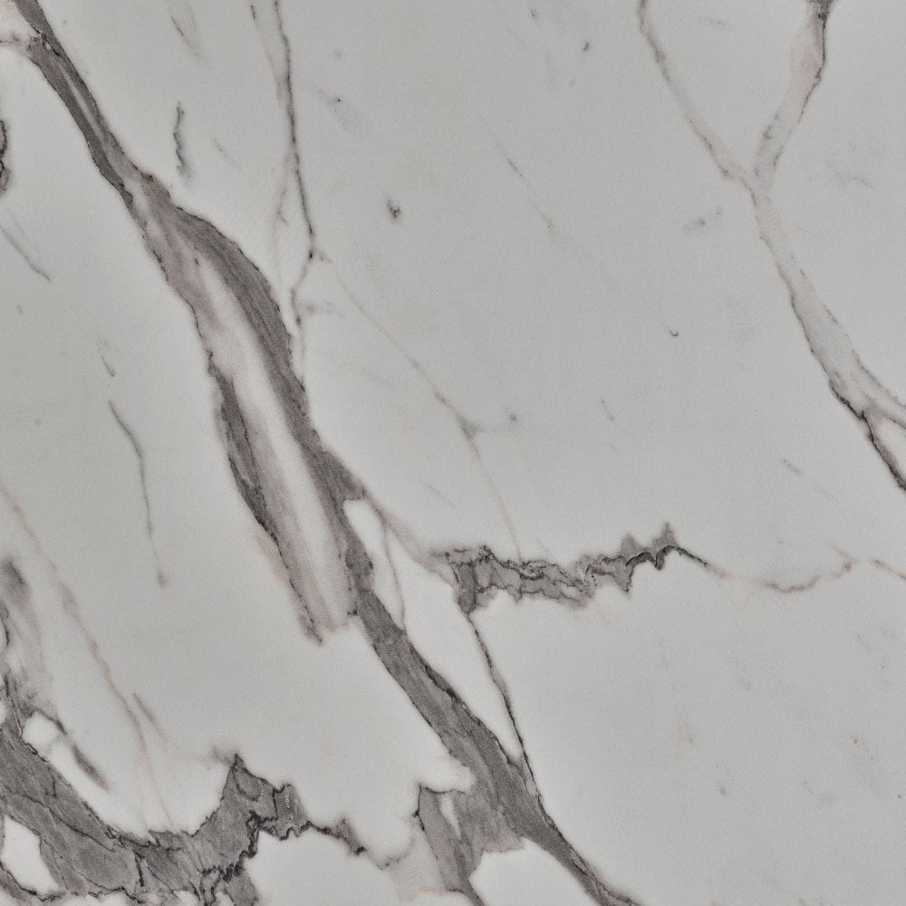 White Calacatta Marble Outdoor Laminate Restaurant Table Top