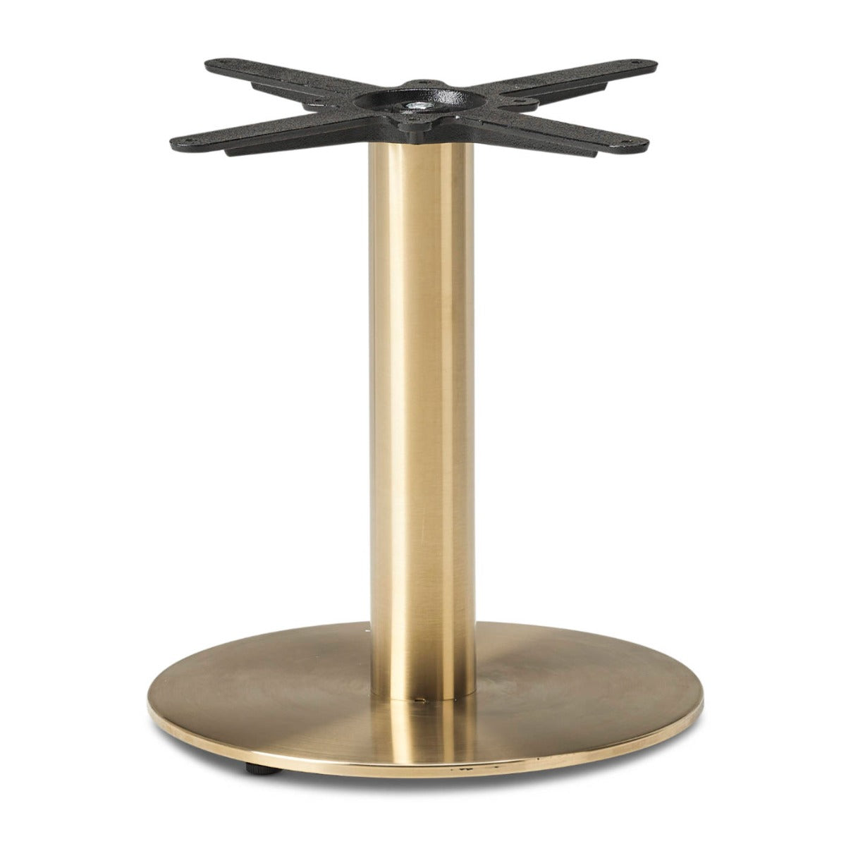 Cava Round Champagne Gold Table Base - Medium