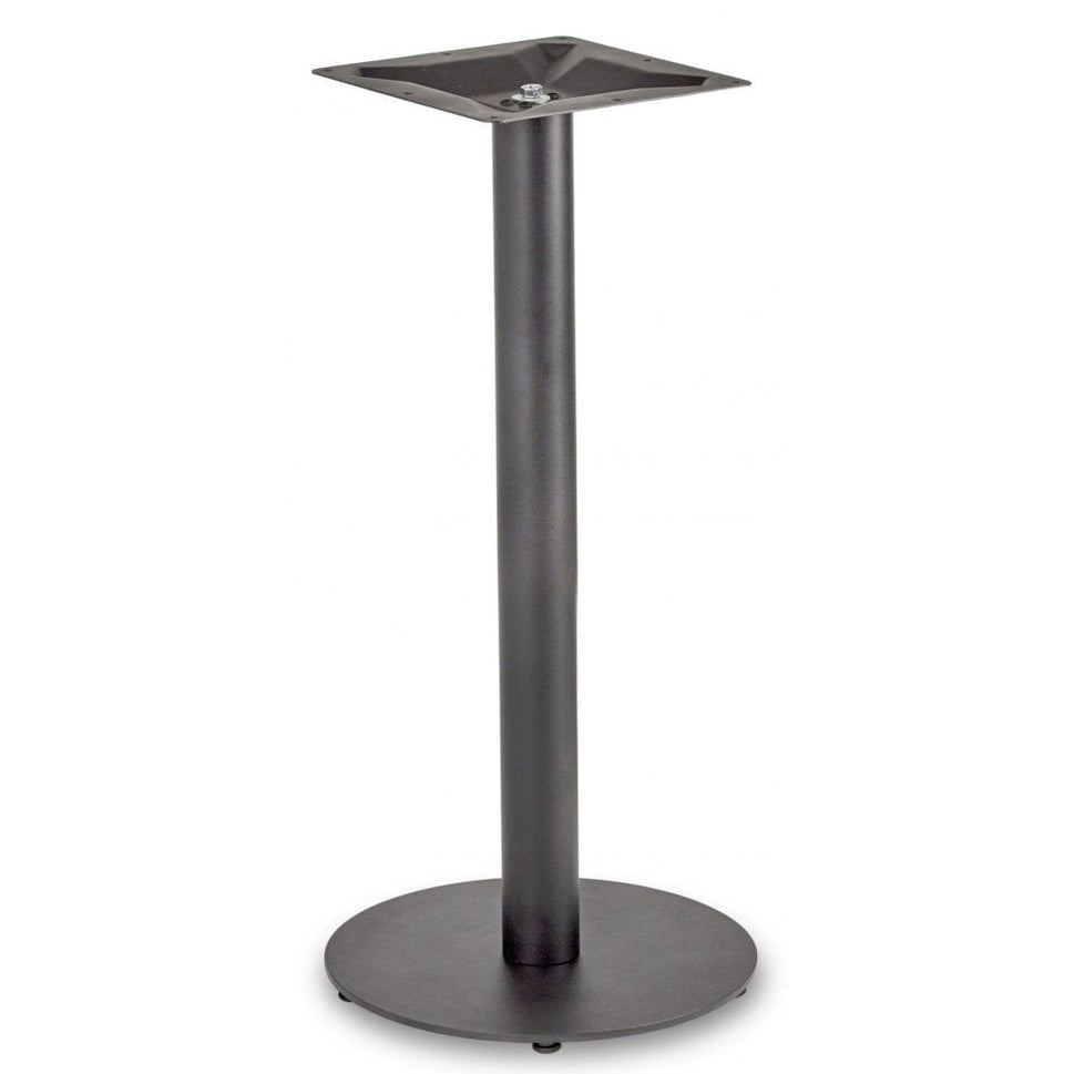 Profile Small Round Cast Iron Table Base - Powdercoated