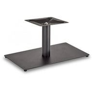 Profile Rectangle Single Pedestal Cast Iron Table Base