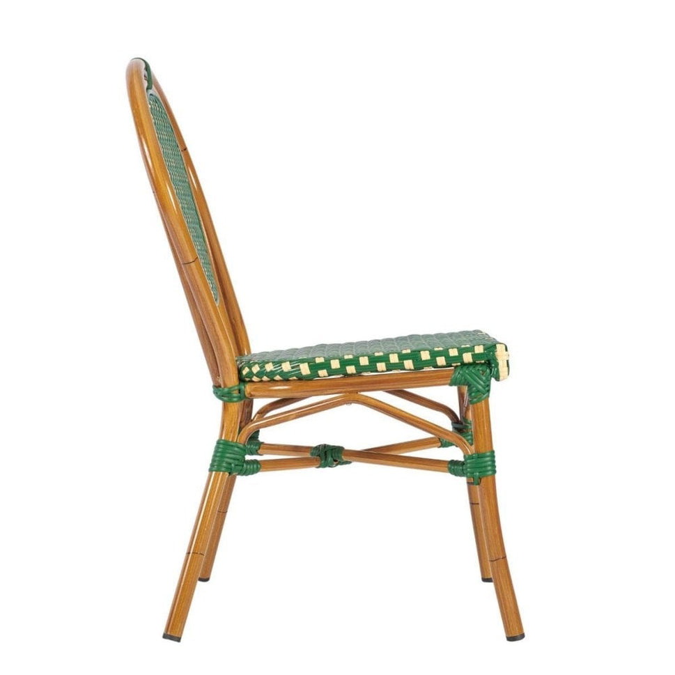 Marseille Bistro Outdoor Stacking Side Chair