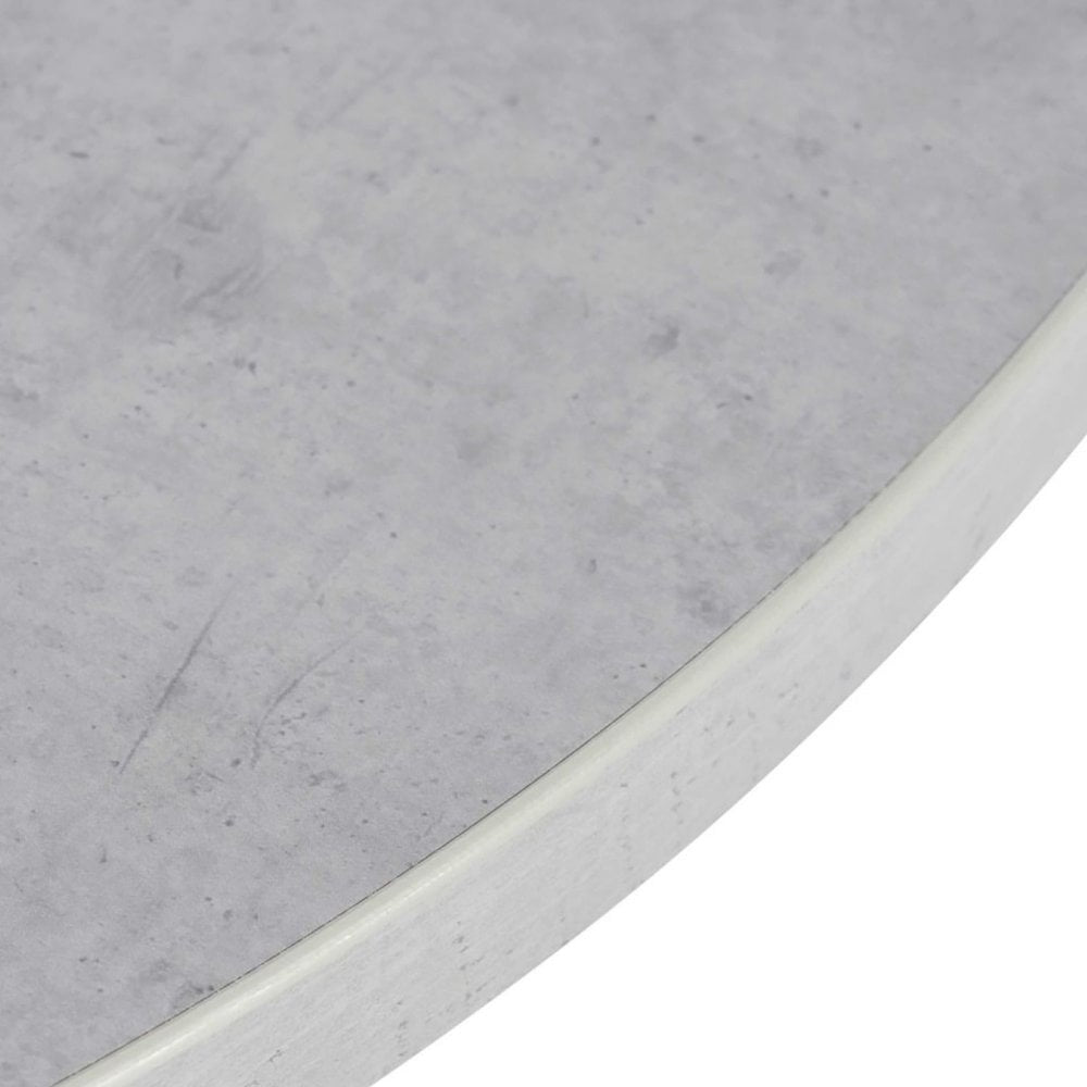 Light Grey Chicago Concrete Effect Restaurant Laminate Table Top - 25mm