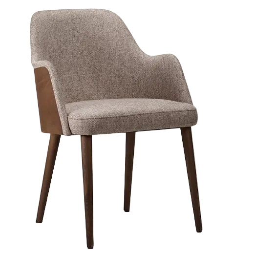 Opal Wooden Upholstered Armchair