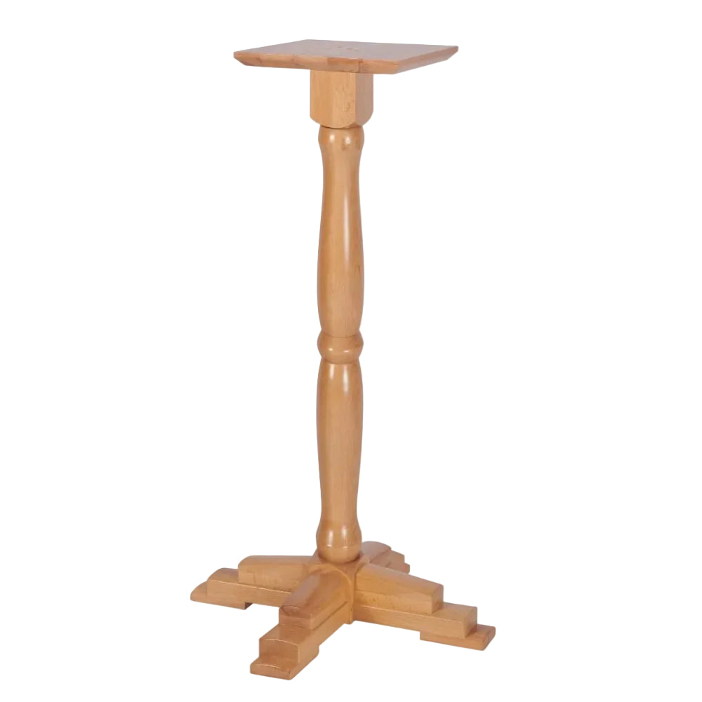 Cannon Medium Solid Wood Table Base