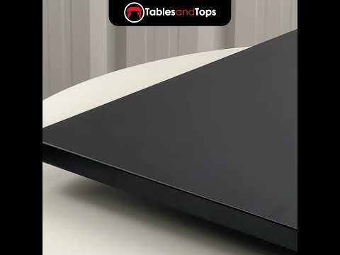 Onyx Black Laminate Restaurant Table Top - 25mm