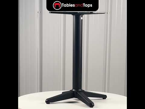 Trail Black Self Levelling Table Base - Small - NOROCK