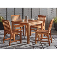 Hardy Acacia Wood Outdoor Side Chair