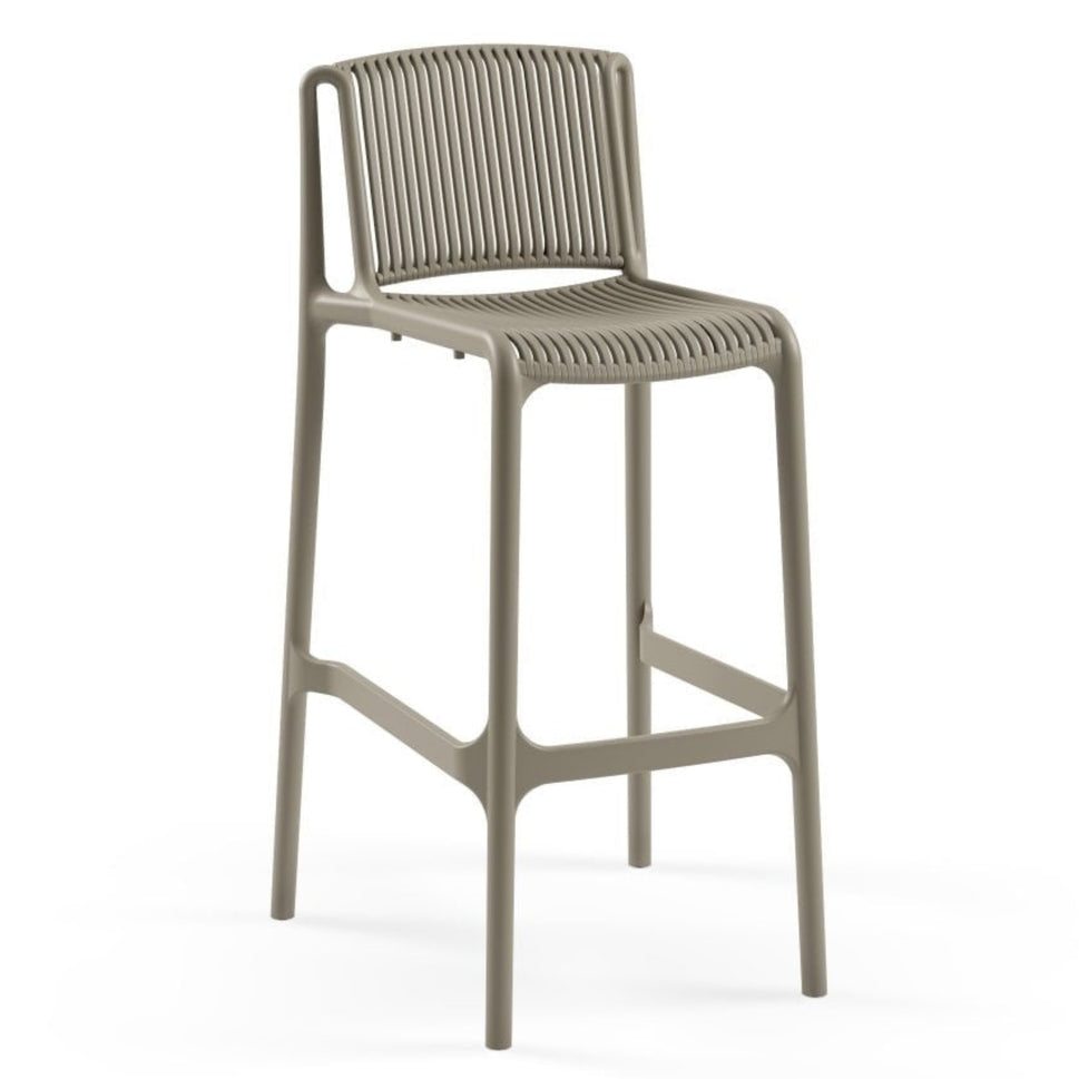 Blink Polypropylene Outdoor Bar Stool