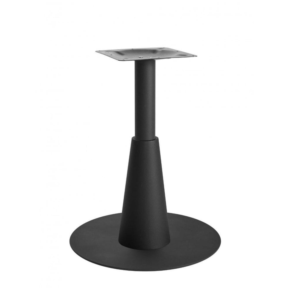 Ares Black Round Table Base - Large