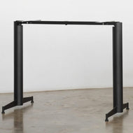 Parkway Black Self Levelling Table Base - Twin Pedestal - NOROCK