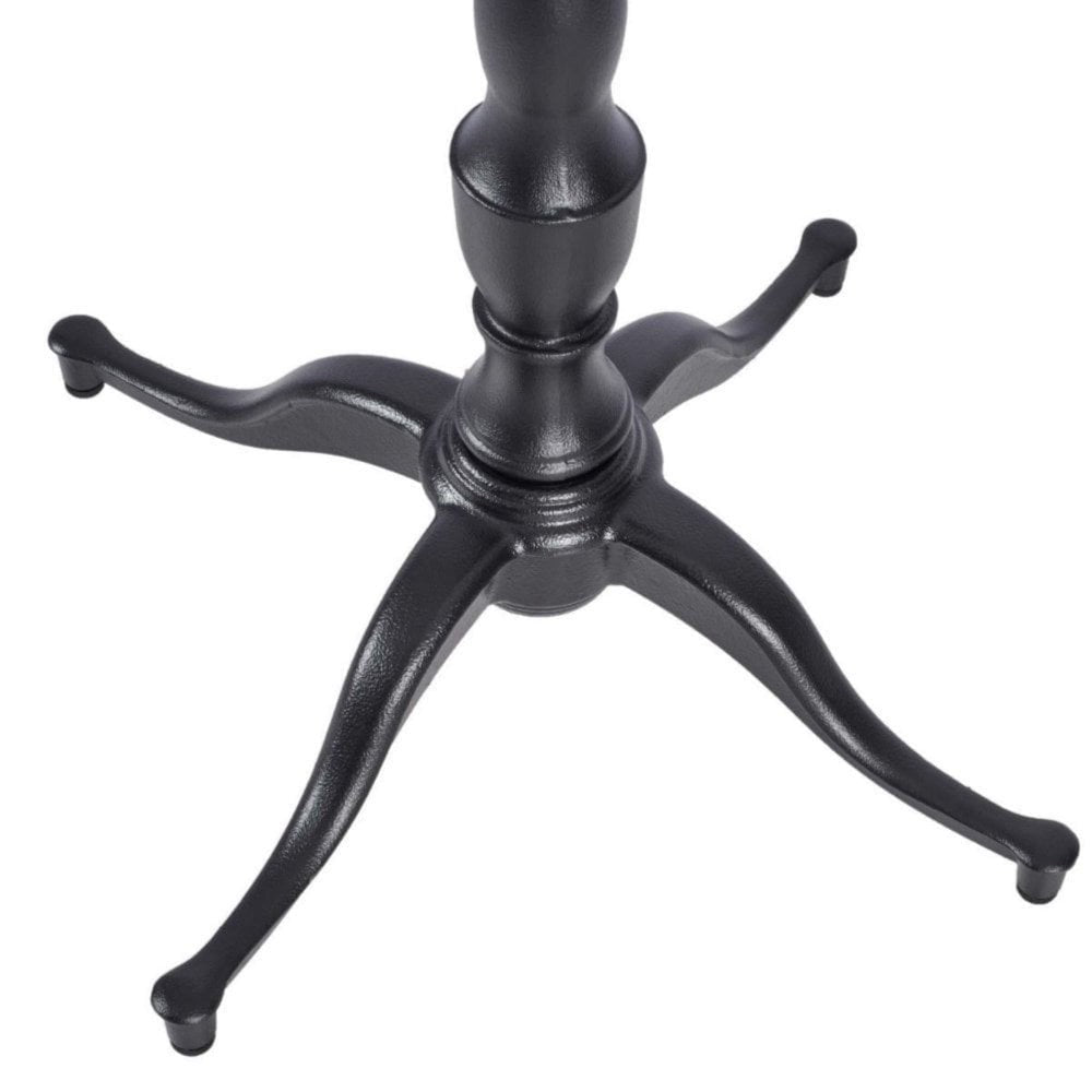 Queen Anne Ornate Four Leg Cast Iron Table Base
