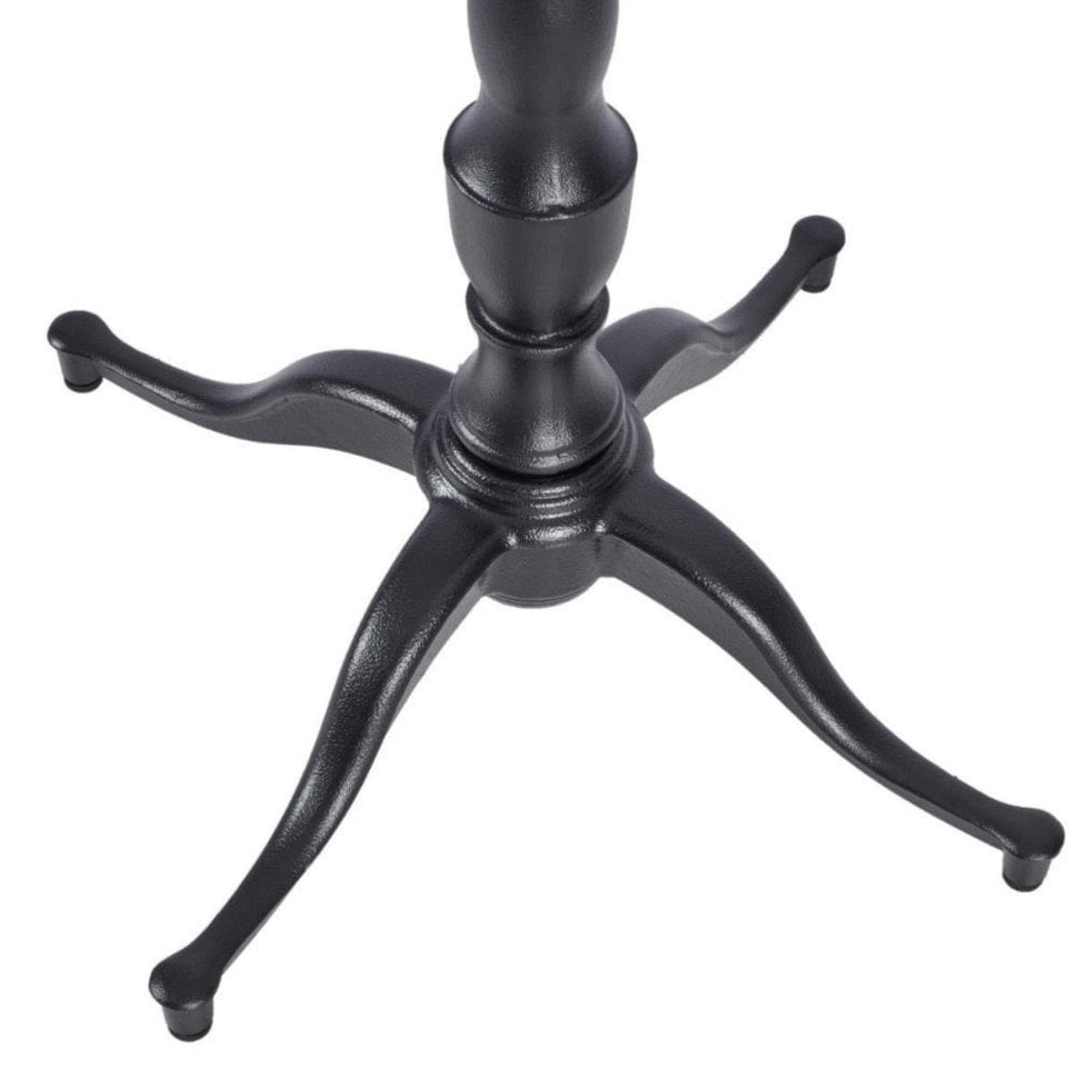 Queen Anne Ornate Four Leg Cast Iron Table Base