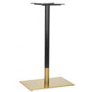 Switch Aristotle Vintage Brass Table Base - Rectangle Single Pedestal 2 image