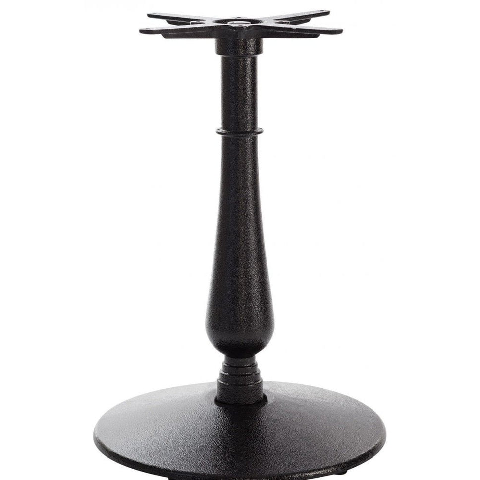 Manor Large Candelabra Black Cast Iron Table Base