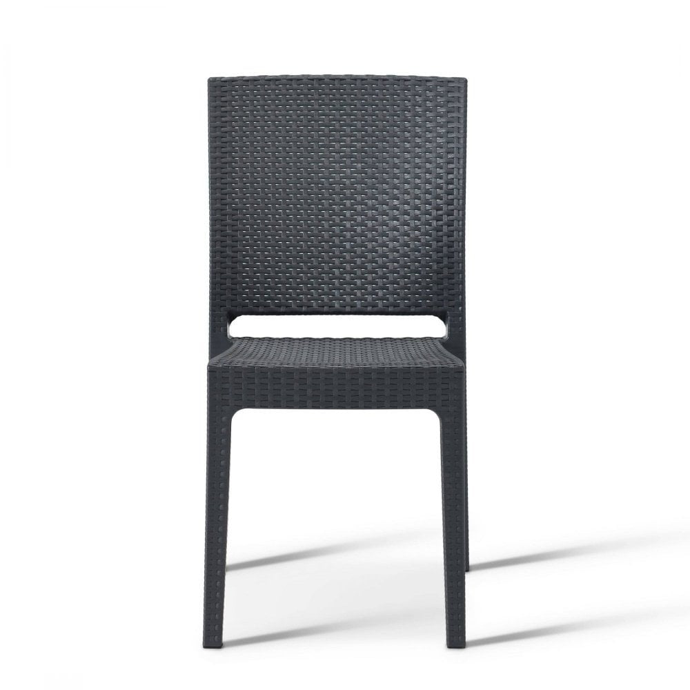 Canterbury Outdoor Rattan Stacking Side Chair