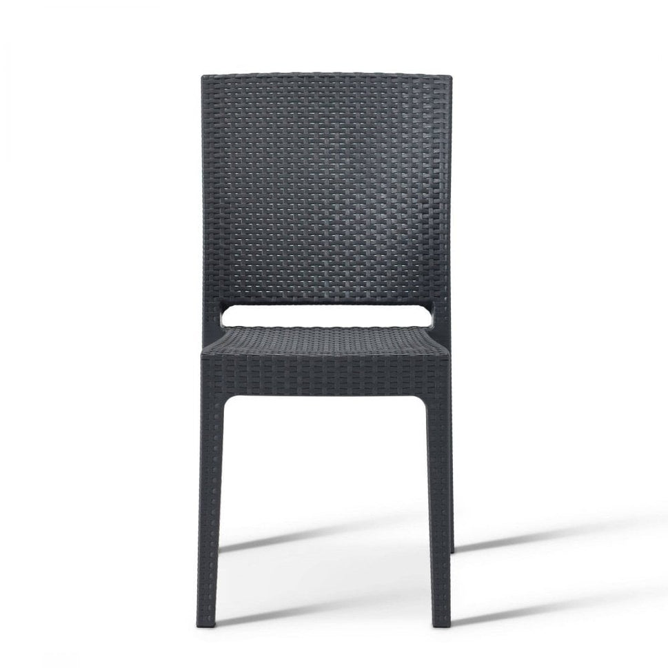 Canterbury Outdoor Rattan Stacking Side Chair