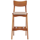 Switch Wave Wooden Upholstered Bar Stool 2 image