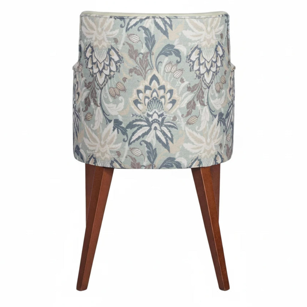 Bari Wooden Upholstered Armchair