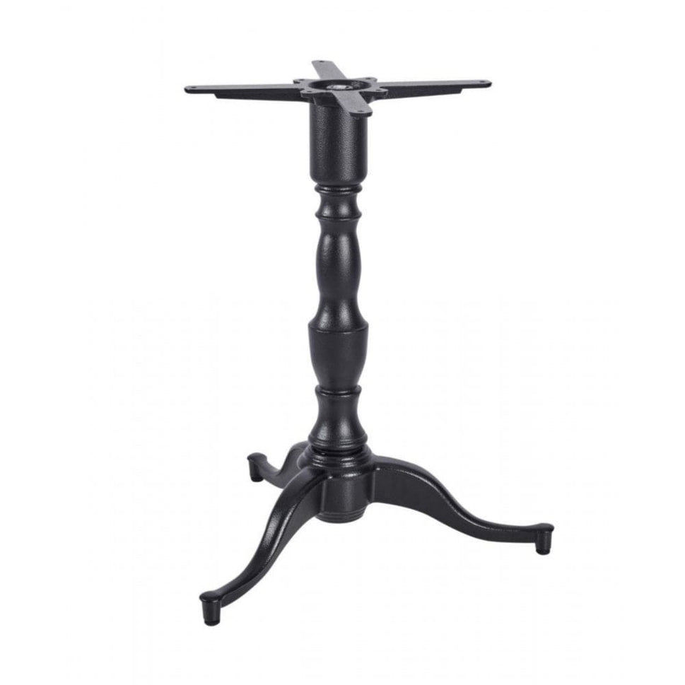 Queen Anne Ornate Three Leg Cast Iron Table Base