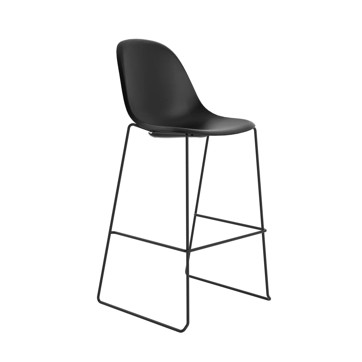 Lizzie Commercial Metal Bar Stool