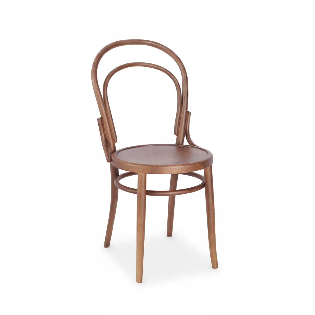 Eleanor Bentwood Wooden Upholstered Side Chair