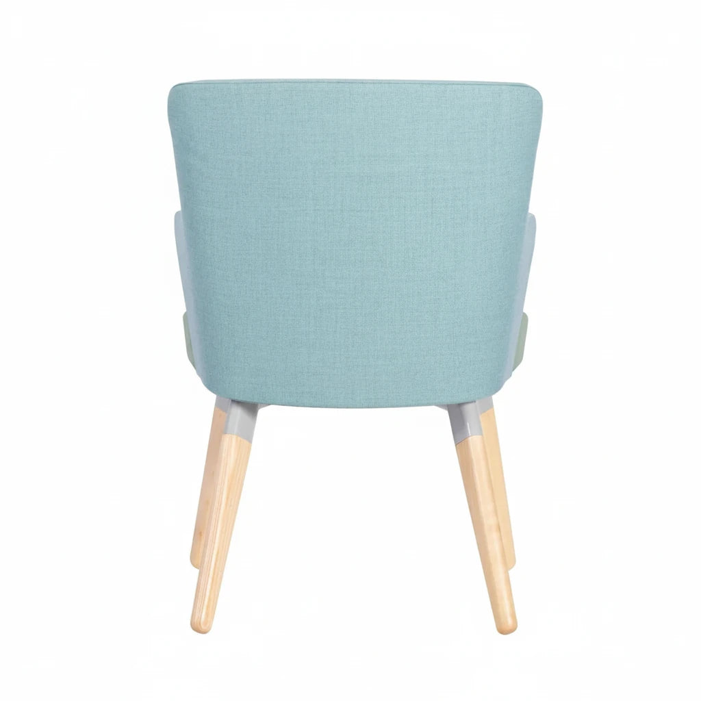 Skapa Wooden Upholstered Armchair