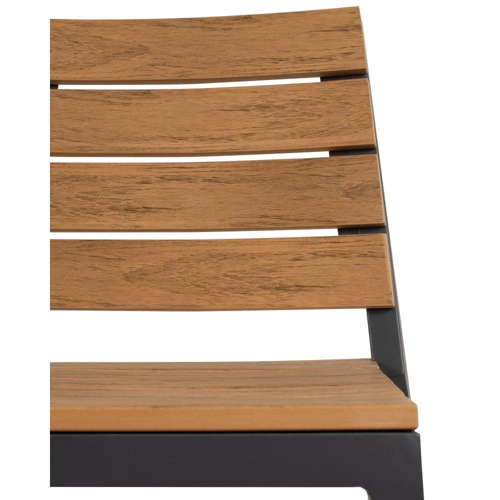 Riga Outdoor Stacking Wooden Side Chair