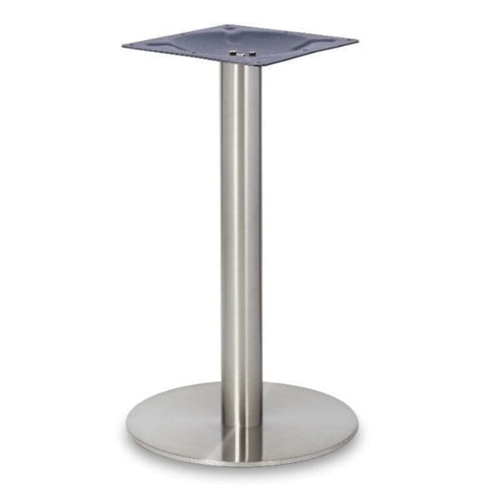 Danilo Stainless Steel Small Round Table Base
